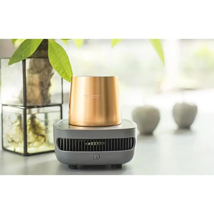 

Practical Portable Solid Geometric Shape Double-layered Cooling 36W Appliances Heating Cup 350ml Home 12V