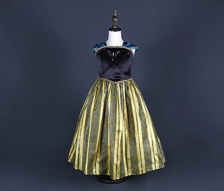 

Princess Girl Dress snow queen Cosplay Dress Costume Brand children clothing baby Kids dresses fantasia infantis vestido Menina