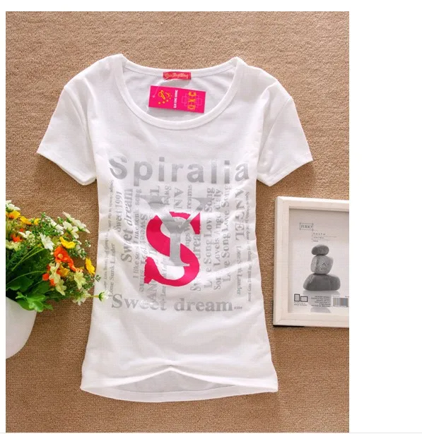 Hot sale !!! good quality women T shirt short sleeve t shirts 2015