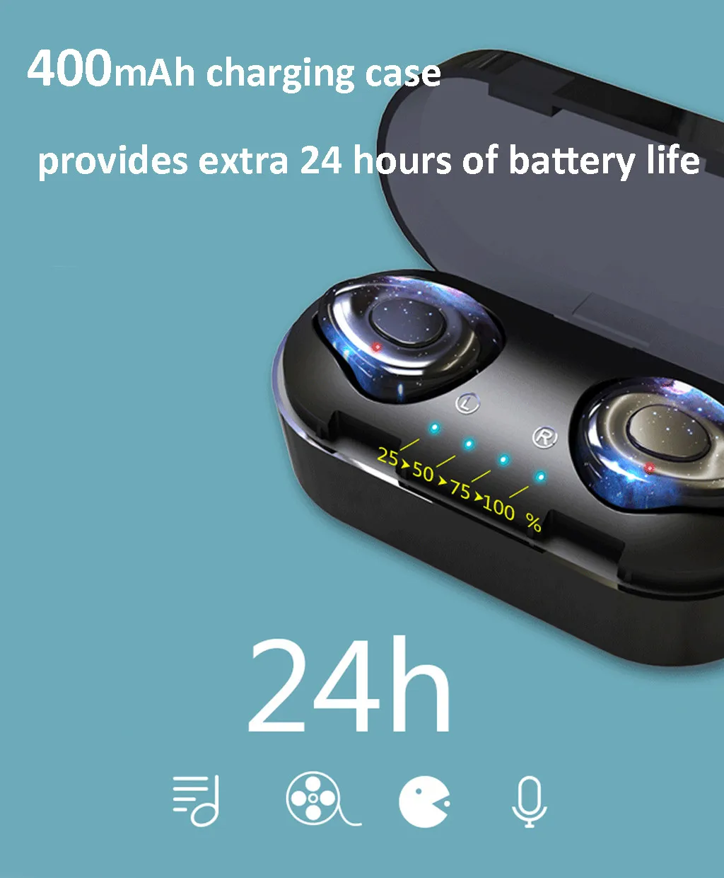 Bluetooth наушники настоящие беспроводные наушники TWS Bluetooth 5,0 Стерео Наушники Hi-Fi гарнитура спортивные наушники L617
