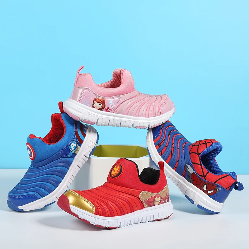 2019 Spring Summer Spiderman Children Shoes For Boys Sneakers Girls Sport Child Casual Light Breathable Baby Boys Kids Shoes