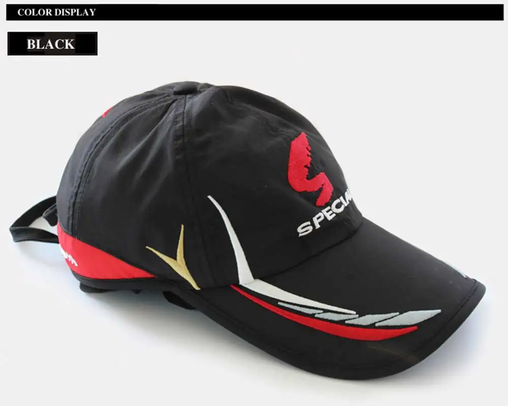 Регулируемая рыболовная шляпа для взрослых мужчин, японская рыболовная Кепка, козырек от солнца, спортивная бейсбольная мужская заколка-шляпка, черная специальная Кепка