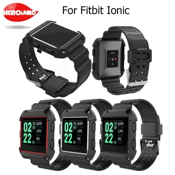 

for Fitbit Ionic Smart Watch Sports Silicone Replacement Wristband Band wristStrap Firmly closed Distinctive shape design unique