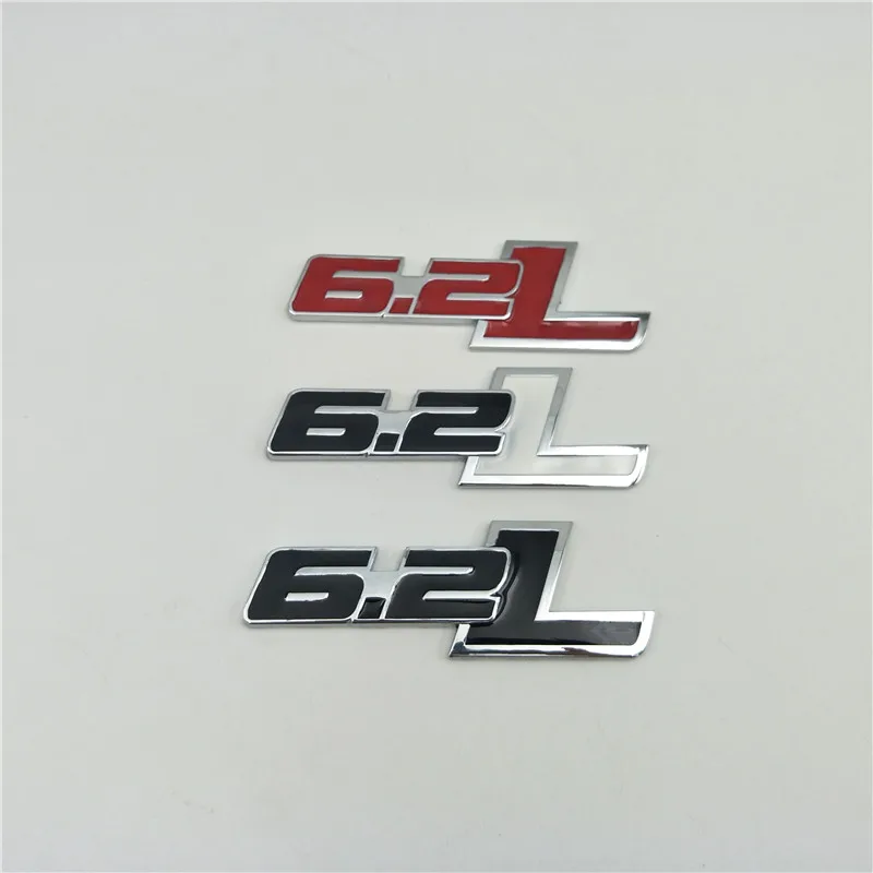 

For 2011-2015 Chevy Chevrolet Camaro 6.2L Hood Fender Metal Emblem Rear Trunk Nameplate Decal