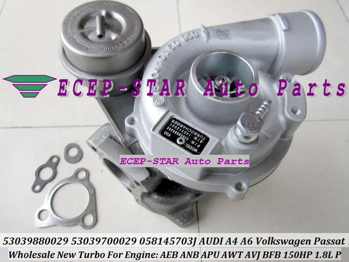 K03 53039880029 53039700029 058145703J Turbo Turbocharger For AUDI A4 A6 VW VOLKSWAGE Passat 1.8T AEB ANB APU AWT AVJ BFB 150HP (3)