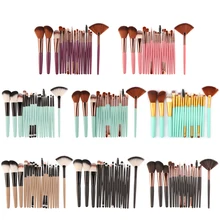 18Pcs Makeup Brush Set Tools Kit Power Foundation Blush Eyeshadow Eyeliner Lip Make up Brushes Tool Popular Style Cosmetic 18Pcs Makeup Brush Set Tools Kit Power Foundation Blush Eyeshadow Eyeliner Lip Make up Brushes Tool Popular Style Cosmetic