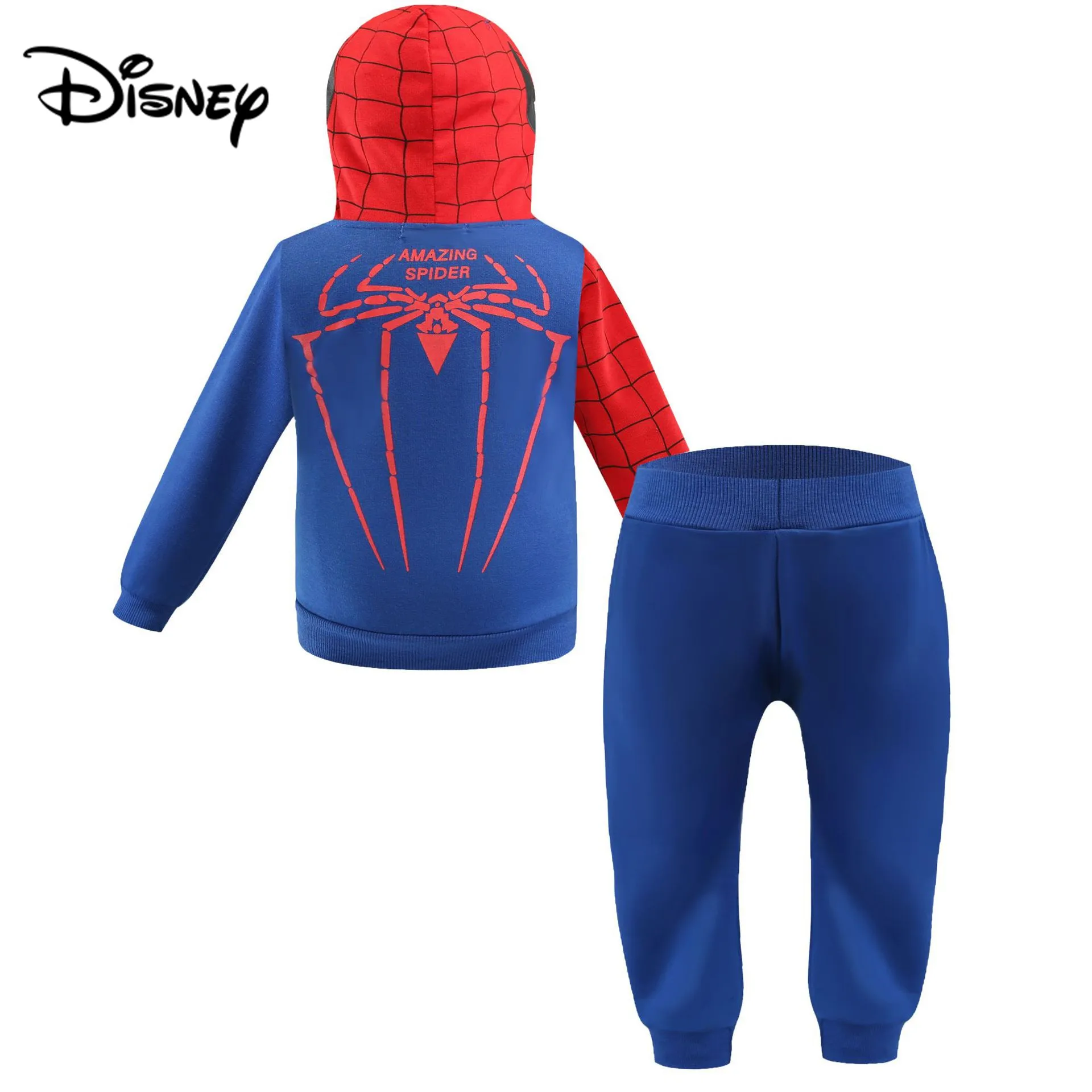 Disney/комплект для детей; коллекция года; сезон весна-осень; Корейский мужской свитер с капюшоном для мальчиков