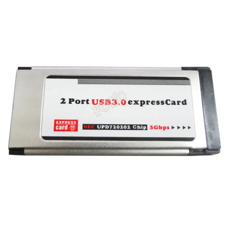 Высокая-Скорость 2 Порты и разъёмы Скрытая внутри USB 3,0 USB3.0 Для Expresscard 34 54 мм Express Card адаптер конвертер для Тетрадь ноутбука