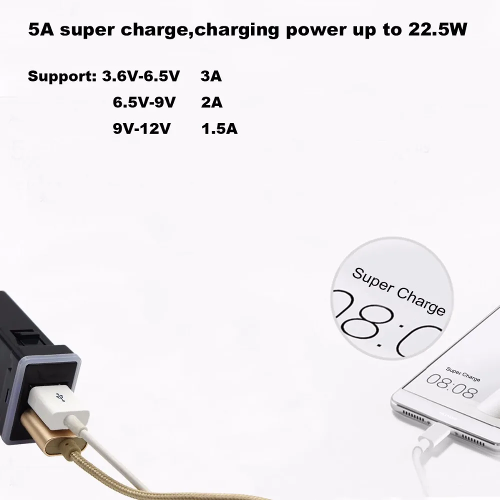 toyota super charge usb 2