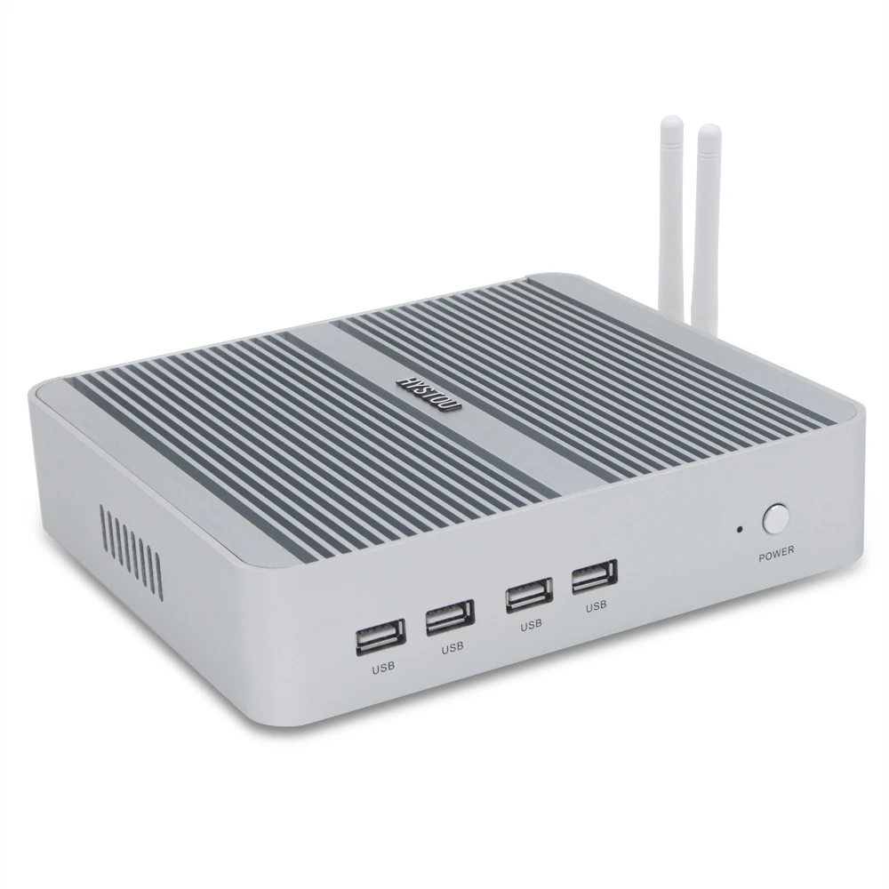 HYSTOU FMP03B-i3-7100U OS Мини-ПК Intel Core i3-7100U 4 ядра ТВ коробка 8 г 128G3D Media Player 5 г Wi-Fi Bluetooth 4,0