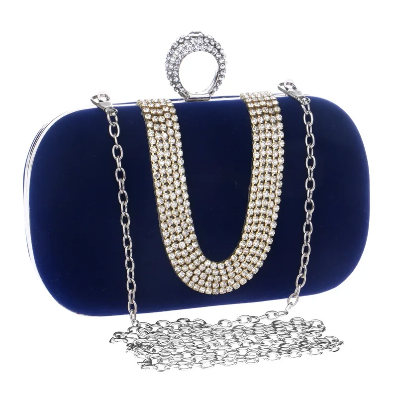 Bolsa de Diamantes Anel de Dedo Cadeia
