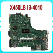 X450LB for ASUS Laptop motherboard X450LC REV2.2 On board I3-4010U GeForce GT740M fully tested & working