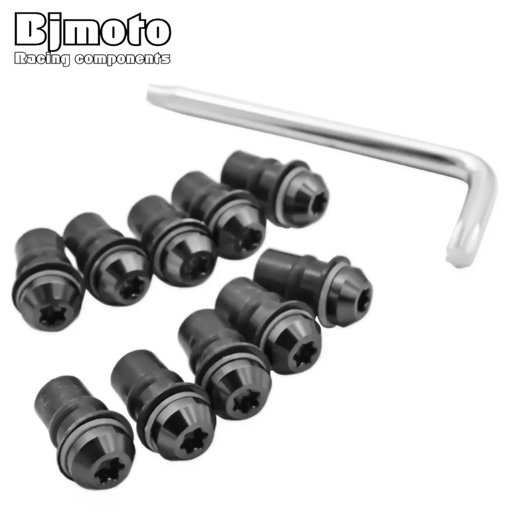 

CNC Fairing Windshield Mounting Nut M5 5mm Windscreen Mounting Bolt Screw Nut Fastener Kit For BMW F800GS R1200GS LC ADV S1000RR
