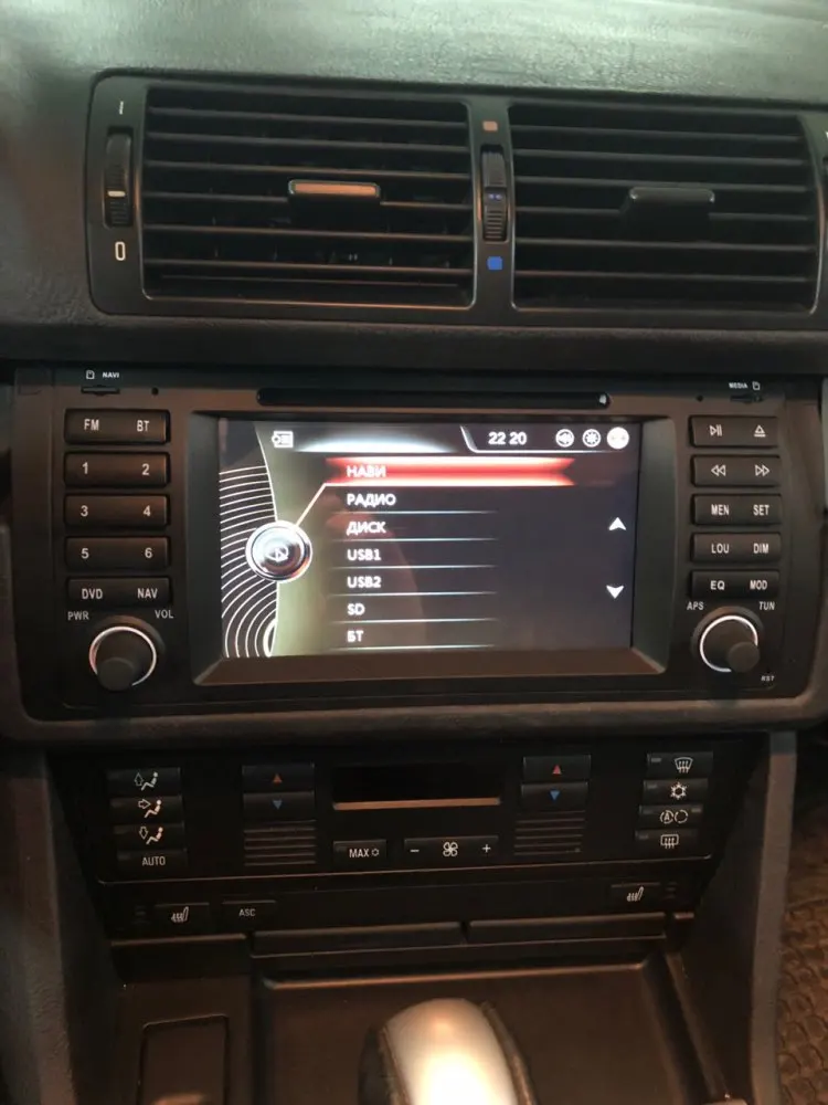 Top Original UI 7" Car DVD GPS Navi For BMW E39 X5 E53 dvd player Radio BT RDS USB SD Steering wheel control Free Canbus MIC MAP E39 7