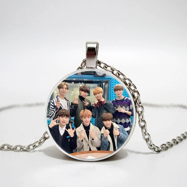 

Kpop Stray Kids Necklace Korean Men's Team Fans Gifts Fashion Pendant Necklace Handmade Customized Personal Gifts