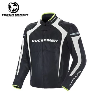 

New ROCK BIKER breathable motorcycle clothing racing jackets riding jackets anti falling have protection Reflector 2 colors