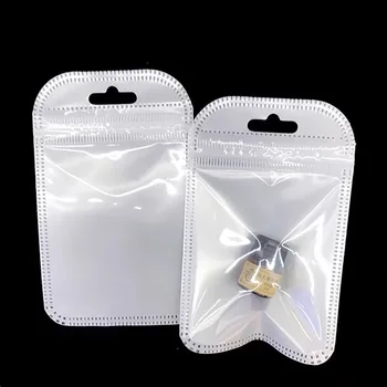 

4 sizes 50pcs 5.5x9/9.5x12cm Mini Mobile phone accessories packaging bags jewelry gift plastic bags Clear Zip lock bags