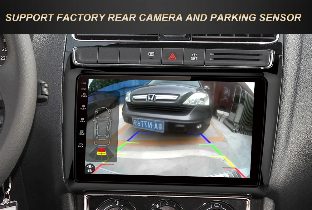 Cheap Dasaita 9" IPS Screen Android 9.0 GPS Radio for VW New Polo 2012 2013 2014 2015 Octa Core 4G RAM Car Stereo Multimedia TDA7850 9