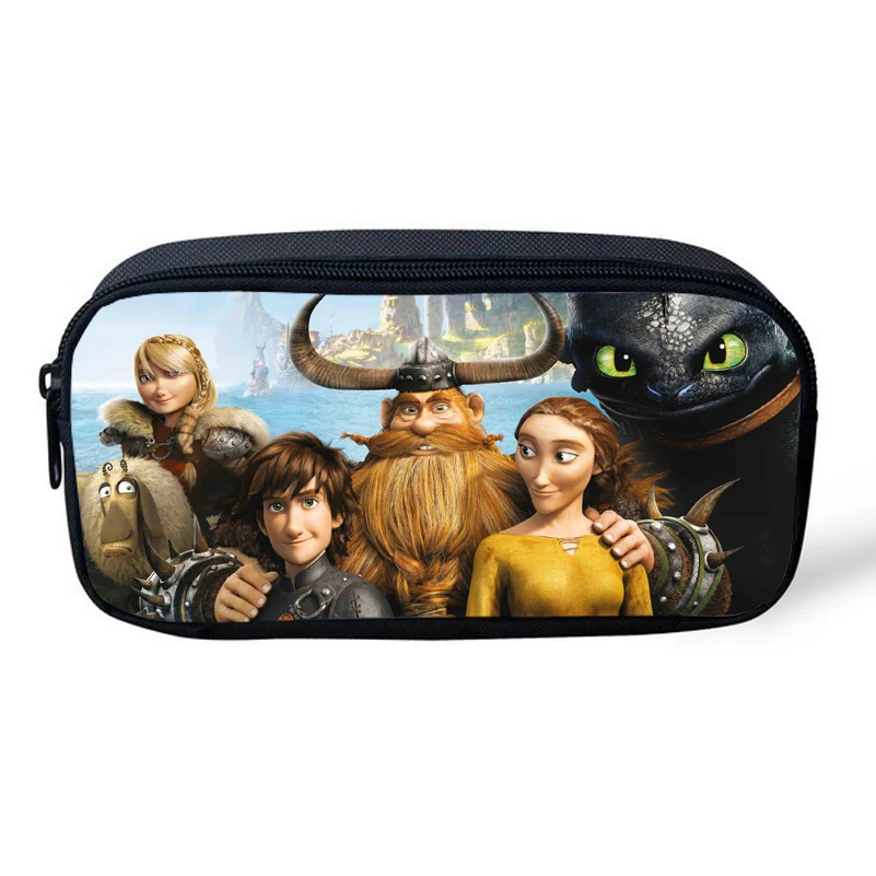 

New Style Coin Purses For Kids Character How to Train Your Dragon Bag For Children Boys Girls School