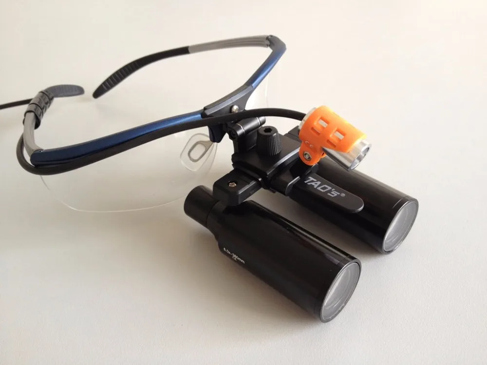 Tao's china supplier 6.0x dental loupes online shopping prismatic flip