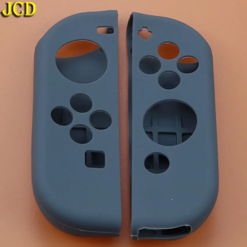 JCD Противоскользящий силиконовый мягкий чехол для kingd Switch NS JOY CON силиконовый защитный чехол для переключателя Joy-Con контроллер - Цвет: grey