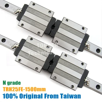 

Original Taiwan TBI TR25N 1500mm linear guide rail with TRH25FE slide blocks