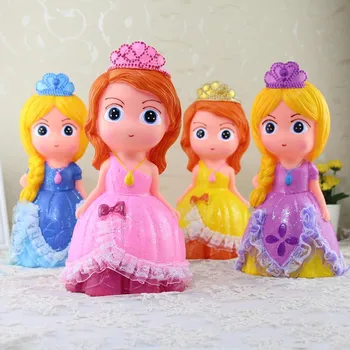 

SHUN Select style Select style lovely princess piggy bank girl Piggy bank gift child gift