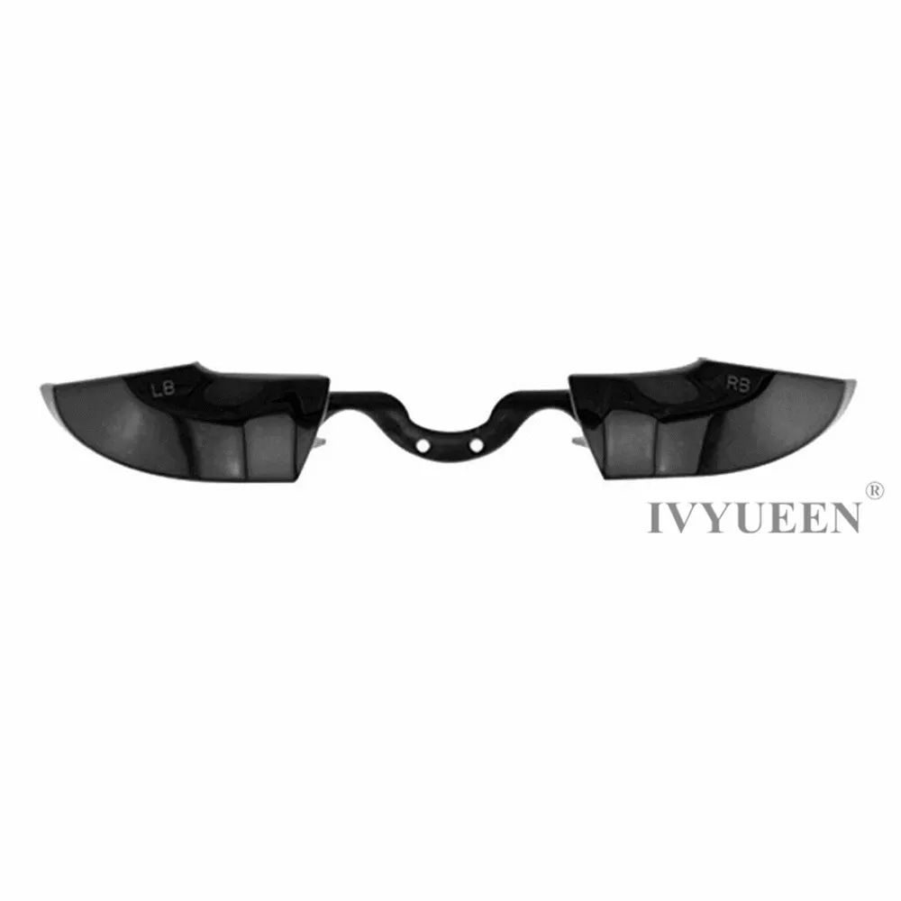 IVYUEEN 2 шт. кнопки для контроллера Microsoft Xbox One (с разъемом 3 5 мм) черные бампера LB RB X Box