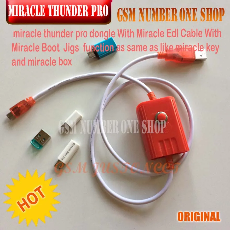 miracle thunder dongle +cable - gsmjustoncct-G-a