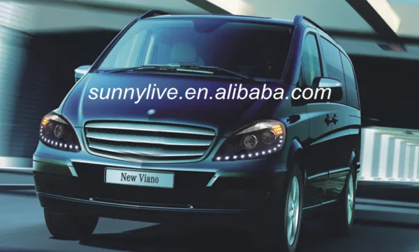 Для Mercedes-Benz Viano w639 светодиодный фонарь 2006-2011 для левостороннего привода PW