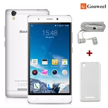 Livraison Cadeau Blackview A8 mobile téléphone MTK6580 5.0 “IPS HD Quad Core Android 5.1 smartphone 1 GB RAM 8 GB ROM 8MP 3G GPS téléphone portable
