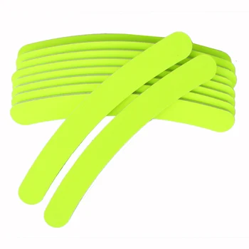 

50pcs Fluorescence Nail File Sponges Professional 100/180 Buffer Double Sided DIY High Quality Acrylic Curve Nail Art Care Tools