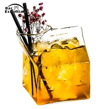 340 мл стеклянная чашка молочная коробка кофейные чашки креативная бутылка для сока прозрачный стеклянный подарок