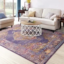 Ковер в европейском стиле для гостиной, современный простой прикроватный коврик для спальни, диван, журнальный столик, коврик в американском стиле