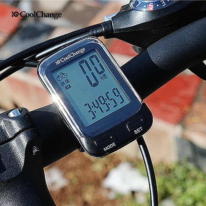 Coolchange Bicycle Computer Waterproof/Temperature Stopwatch Cycling Computer Bicycle
