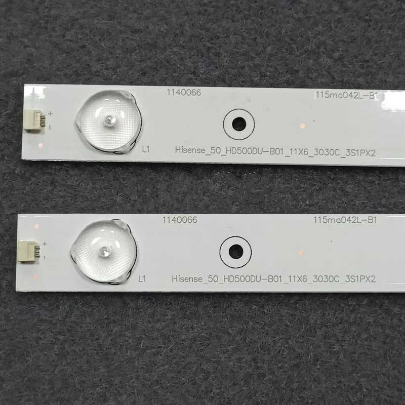 New 11 PCS/set 6LEDs 503mm LED backlight strip for Hisense HD500DU-B01 RSAG7.820.6311/ROH LED50EC620CA | Компьютеры и офис