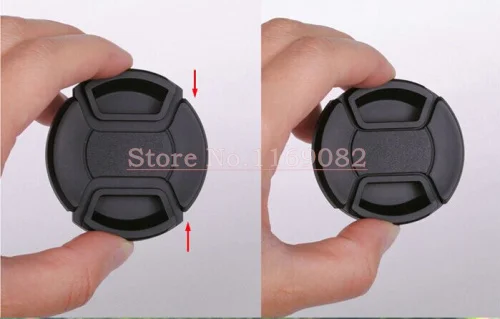 2 в 1 37 мм объектив Кепки обложка+ наручные рукоятки Ремень для 37 мм объектив фильтр