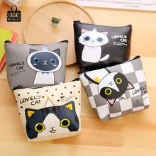 1 pcs RoseDiary Cartoon cat pu Leather Zero font b wallet b font font b children