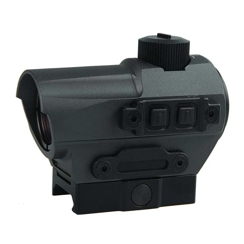 Tactical 1.5 MOA QD Red Dot Sight with Riser Mount 10 Brightness Settings fit Picatinny Rail for Hunting Airsoft (22)