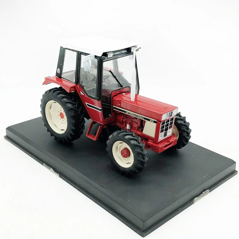 diecast 132 farm tractor model accessories red metal harvester model toy collection gift kids toys tractor toy suit (7)