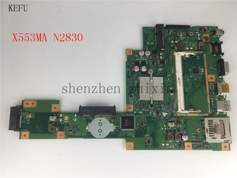 

For ASUS A553M X503M F503M X553MA Laptop motherboard N2830 CPU X553MA REV.2.0 Mainboard test good
