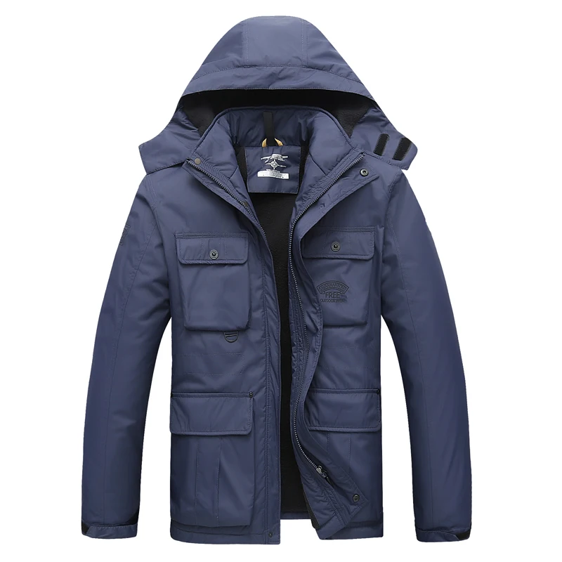 Winter men s cotton men s cotton loose coat plus extra large yards in the long