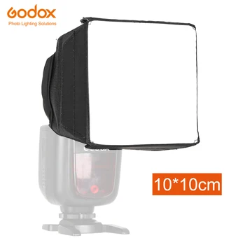 

Godox 10x10cm Universal Collapsible Mini Flash Diffuser Softbox for Godox Canon Nikon Flash