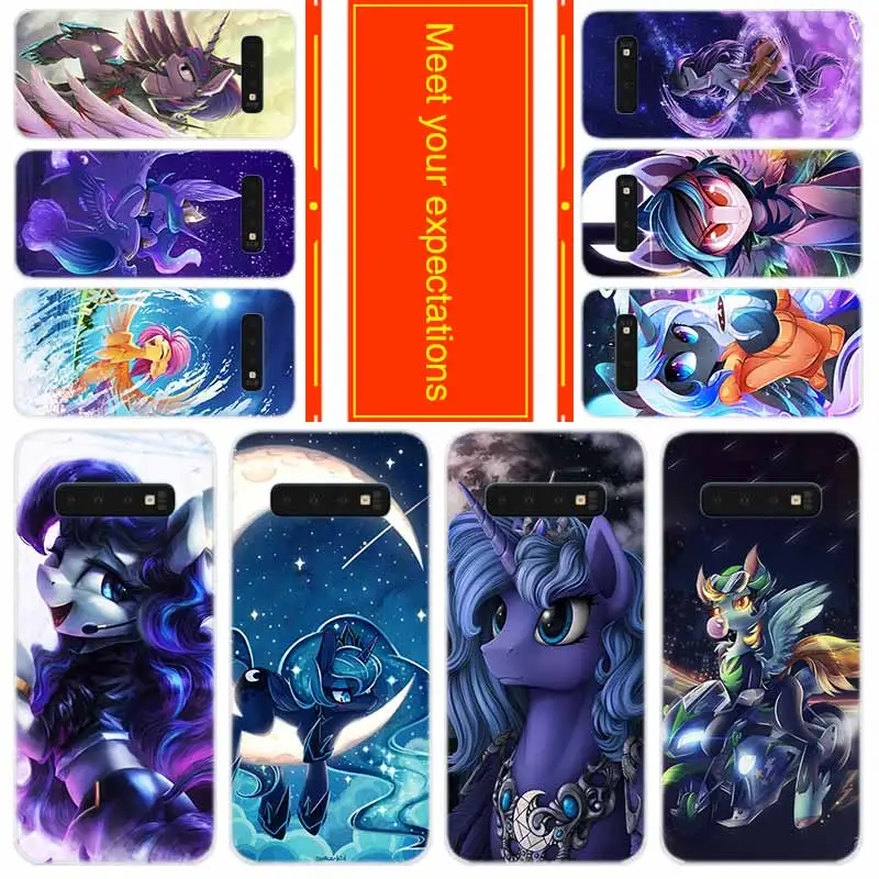 Телефон для samsung Galaxy S10 E S9 S8 Plus S7 s6 Edge s10 plus s5 Note 10 9 8 чехол My Little Pony