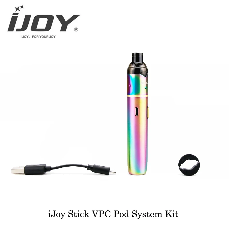

(3pcs/lot) Newest Cartridge Pod Vape Kit iJoy Stick VPC Pod All-in-one 15W Starter Kit 1100mAH 1.6ml Vape Vaporizer VS Justfog