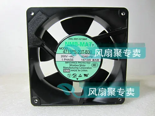 Оригинальный NMB 4715PS 20T B30 A90L 0001 0219 # AF 200V 14/13W для системы охлаждения FANUC|200v fan|nmb cooling