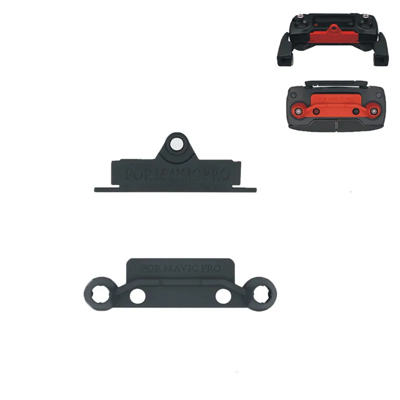 2pcsset Remote Control Hang Buckle Sling bracket + Thumb rocker Protective board for DJI Mavic pro spark Drone Drone 1 (2)