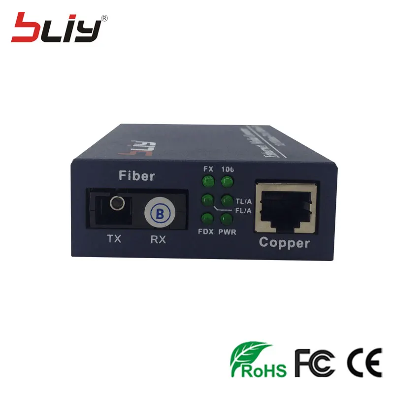 10/100Mbps Fiber Optical Communication Equipment Media Converter Fast Ethernet fiber optic transceivers 100Mbps SC port 20KM 10/100Mbps Fiber Optical Communication Equipment Media Converter Fast Ethernet fiber optic transceivers 100Mbps SC port 20KM