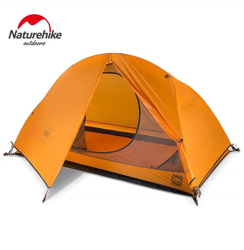 

Naturehike single tent beach tents ultralight tourist double layer windproof rainproof portable one person camping tent