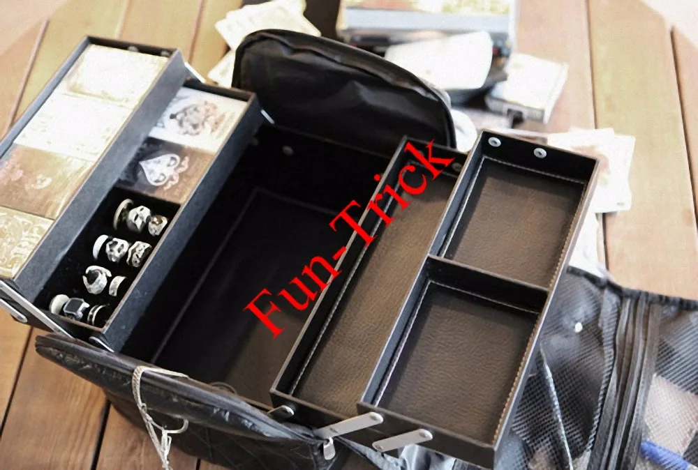 Free Shipping Close Up Leather Bag (Professional) Magic Trick , Magic